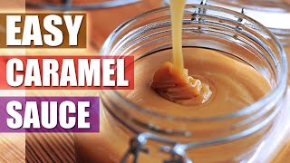 Quick and Easy Caramel Sauce Recipe Sweet Condensed Milk Hack [upl. by Musa]