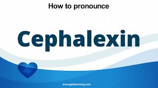 How to pronounce Cephalexin in English correctly [upl. by Nomelihp]