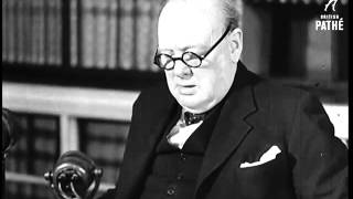 50th Anniversary Sir Winston Churchills Funeral  British Pathé [upl. by Jarlath]