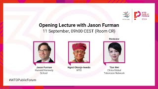 Opening Lecture with Jason Furman [upl. by Vinson]