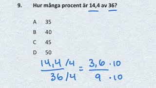 Räkna ut procent matte på arabiska  حساب النسبة المئوية بأسهل طريقة [upl. by Ardnosac901]