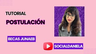 Tutorial para postulación y renovación Becas JUNAEB💻 [upl. by Yleek]