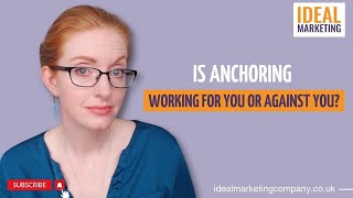 Is anchoring working for you or against you [upl. by Brittni]