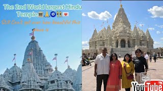 The 2nd world largest Hindu Temple Akshardham BAPS New Jersey [upl. by Mcfarland]