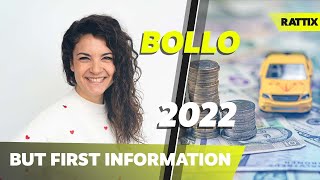 BOLLO AUTO 2022  Scadenze esenzioni e novità [upl. by Lertnek]