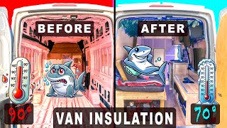 Insulation 101 The MOST CRUCIAL Step in Your Van Build Avoid These Mistakes [upl. by Notnilc110]