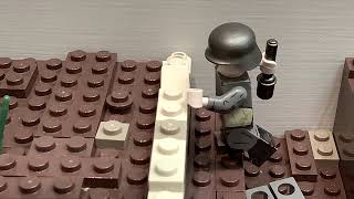 WW1 battle of Meuse Argonne Lego stop motion [upl. by Ahsuatal]