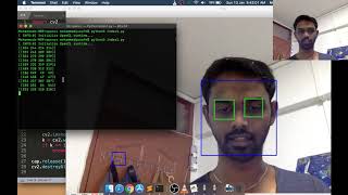 Face amp Eye Recognition using Python CV2  yusy4code [upl. by Clough]