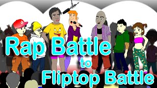 Rap Battle 3 to Fliptop Battle  Pinoy Animation [upl. by Ehcor]