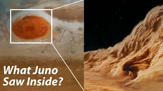 NASA Finally Shows Whats Inside Jupiters Great Red Spot [upl. by Ahusoj522]