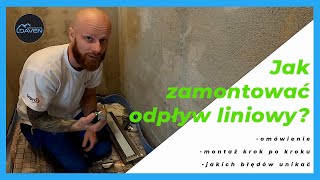 Montaż odpływu liniowego [upl. by Rosalie]