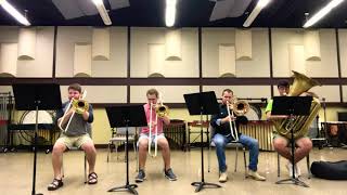 Brahms Symphony No 2 Low Brass Excerpt [upl. by Yehs981]