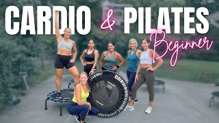 Trampoline Cardio amp Pilates Core  Beginner Challenge  DAY 8 [upl. by Dix]