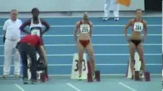 Hallen DM Leipzig 2014  60m women  heat 3 [upl. by Euqinomod]