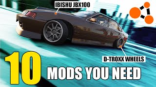 10 BeamNG Mods You NEED 2023 [upl. by Ulane]