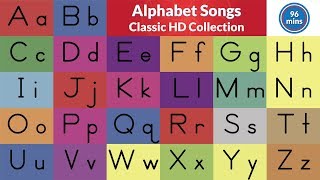 Alphabet Songs  ABC Song Collection  Teach the Letters and Sounds [upl. by Htennek620]