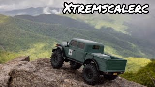 Axial Scx24 Dodge Power Wagon 4Wd Rock Crawler Unboxing y Review [upl. by Anihs]