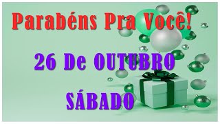 20 De SETEMBRO  SEXTAFEIRA 🎈 EMOCIONANTE MENSAGEM DE FELIZ ANIVERSÁRIO PARABÉNS PRA VOCÊ [upl. by Lavella]