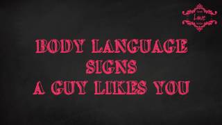 Body language signs He likes you part 1 [upl. by Mauralia]