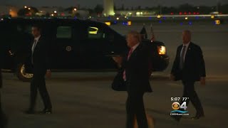 Trumps At MarALago Melania Barron Get White House Christmas Tree [upl. by Nairoc]