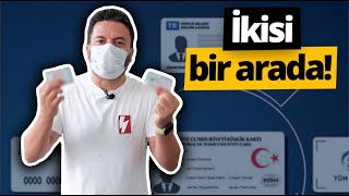 Ehliyeti nüfus cüzdanı ile nasıl birleştirdik [upl. by Ahseikram]