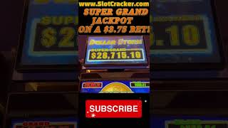 💥Super Grand Jackpot With Just A 375 Bet💥 slotjackpot jackpot [upl. by Elleinnad]