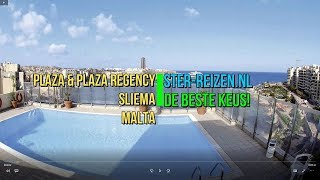 Plaza amp Plaza Regency Sliema Malta  Ster Reizen [upl. by Pitchford]