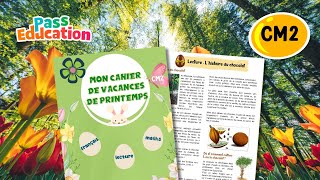 Cahier de vacances Printemps  CM2 de PassEducationfr [upl. by Lennej]