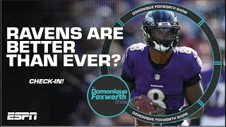 Are the Baltimore Ravens THE BEST OFFENSE in the NFL  The Domonique Foxworth Show [upl. by Anailuig948]