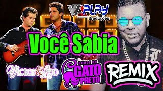 VOCÊ SABIA  VICTOR E LEO  VERSÃO BONDE DO GATO PRETO  REMIX DE MILHÕES WA PLAY PRODUÇÕES [upl. by Arannahs543]