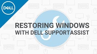 Factory Image Restore Windows 10 Dell Official Dell Tech Support [upl. by Alexander]