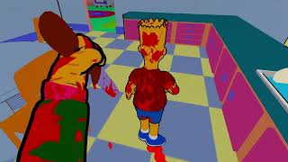 An Amazing Simpsons Indie Horror Game  Ned Flanders Kills The Simpsons [upl. by Anairb216]