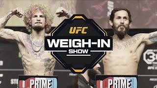 UFC 299 Morning WeighIn Show [upl. by Enelra]