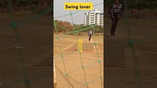 Swing lover Inswing outswing reverse swing cricketwithsachinbora shorts swingball [upl. by Joyce740]