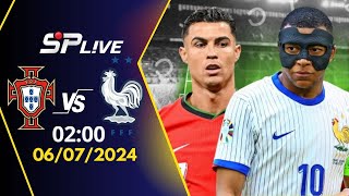 NHẬN ĐỊNH BỒ ĐÀO NHA VS PHÁP  TỨ KẾT EURO 2024  tintucbongda euro bodaonha phap splivesports [upl. by Aihcats329]