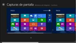 Tips Trucos Secretos Windows 8 Capturar Pantallas y Guardar Automáticamente 18 [upl. by Neyrb]