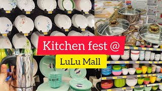 LuLu mall kitchen fest offerskitchen items itemscastiron vessels offers Malltrendingvlog [upl. by Llehsor]