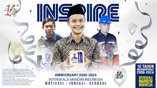 INSPIRE  HUT IMI ke16  Doa dan Harapan Untuk PT Interskala Mandiri Indonesia  Final [upl. by Helve584]