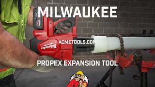 Milwaukee THE MOST CONSISTENT WAY TO INSTALL ProPEX Expansion Tool [upl. by Pike]