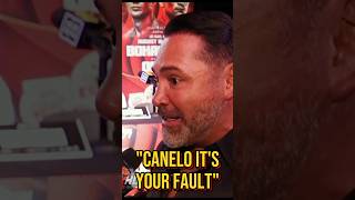 De La Hoya UNLEASHES on Canelo Alvarez  “Your are the PROBLEM” [upl. by Esydnac310]