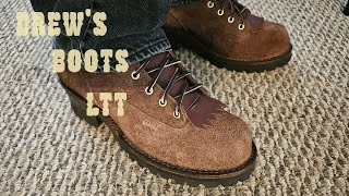 Drews boots 10 inch Lace to Toe [upl. by Yraccaz]