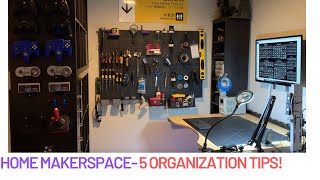 5 Things I did to organize my home makerspace in 2019 [upl. by Elwood]