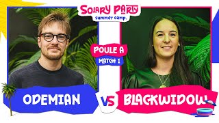 ODEMIAN VS BLACKWIDOW  POULE A l SOLARY PARTY HEARTHSTONE [upl. by Attalie313]