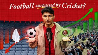 How is Nepali football losing its throne Football vs Cricket  ft Hem Raj Hamal [upl. by Negiam]