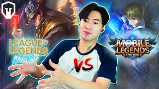 Hoon compares Wild Rift and Mobile Legends  Immortals [upl. by Gnagflow]