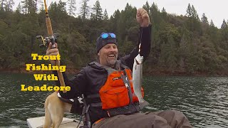 Trout Fishing With Leadcore Line [upl. by Leroy]