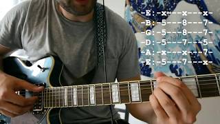 Soulful  Lindecis  Guitar Loop  Tutorial Stems  Tabs Free [upl. by Norby]