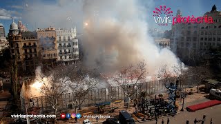 Fallas de Valencia 2024 Mascletà Domingo 3 de Marzo 2024 Pirotecnia Gironina [upl. by Onairda]