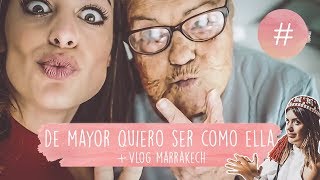 DE MAYOR QUIERO SER COMO ELLA  VLOG MARRAKECH  DULCEIDA [upl. by Anazraf]