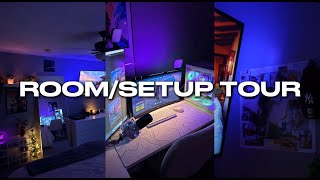 REARRANGING MY ROOM  SETUP IT WAS A MESS [upl. by Mack]